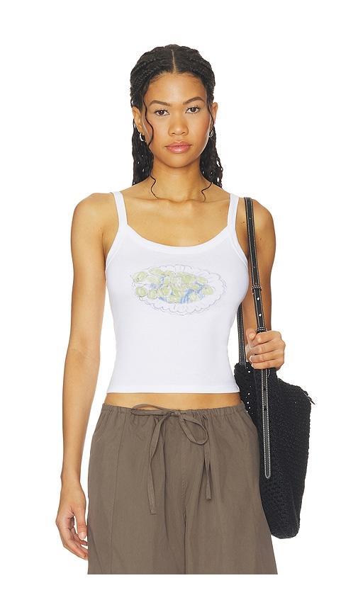 lisa says gah harley tank in white. - size l (also in m, s, xl, xs)