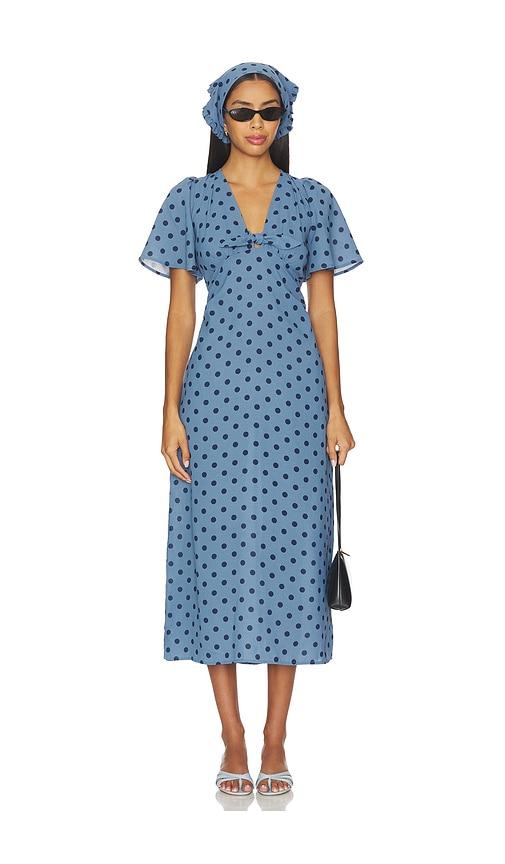 lisa says gah jess dress in blue. - size s (also in xs)