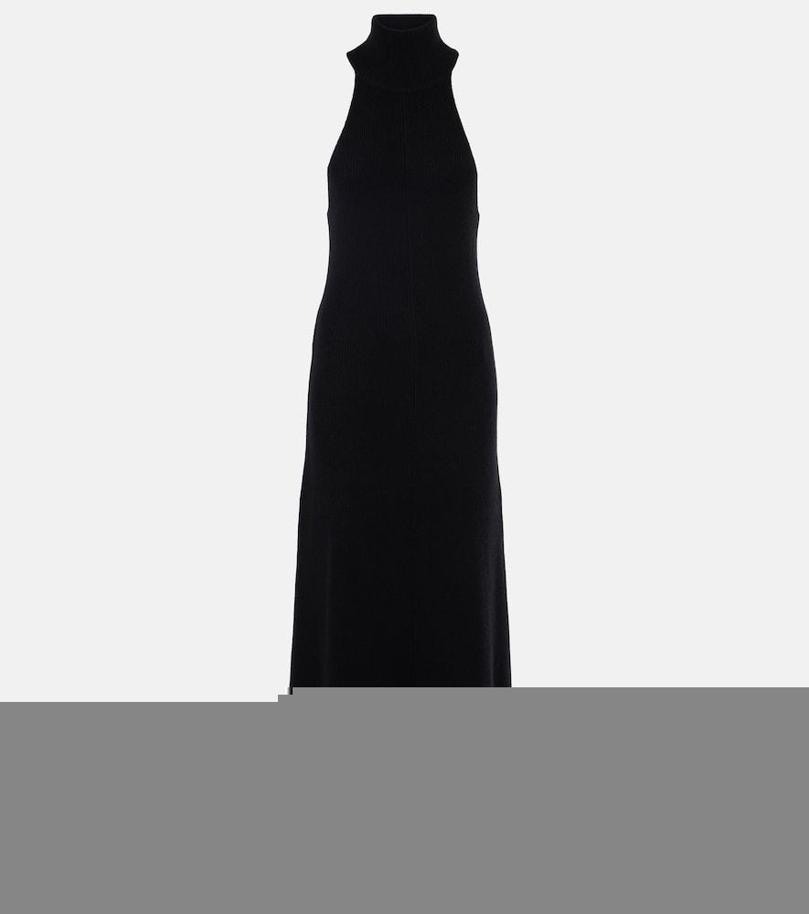 lisa yang amannda ribbed-knit cashmere maxi dress