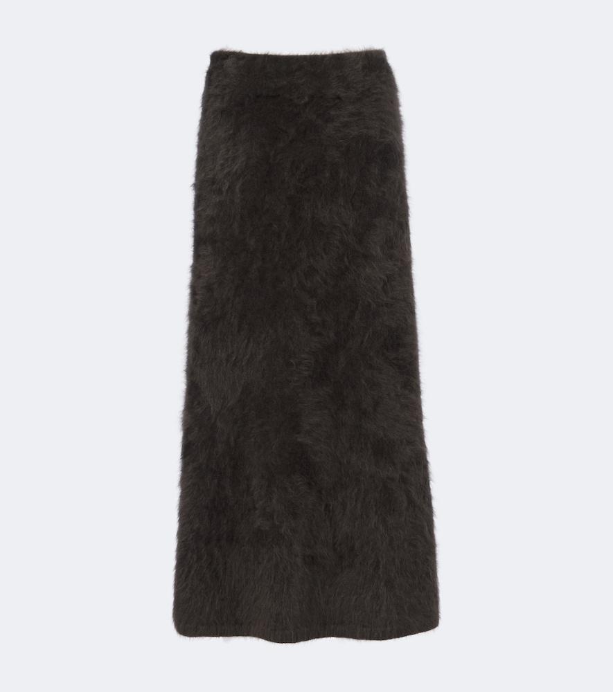 lisa yang asta cashmere midi skirt
