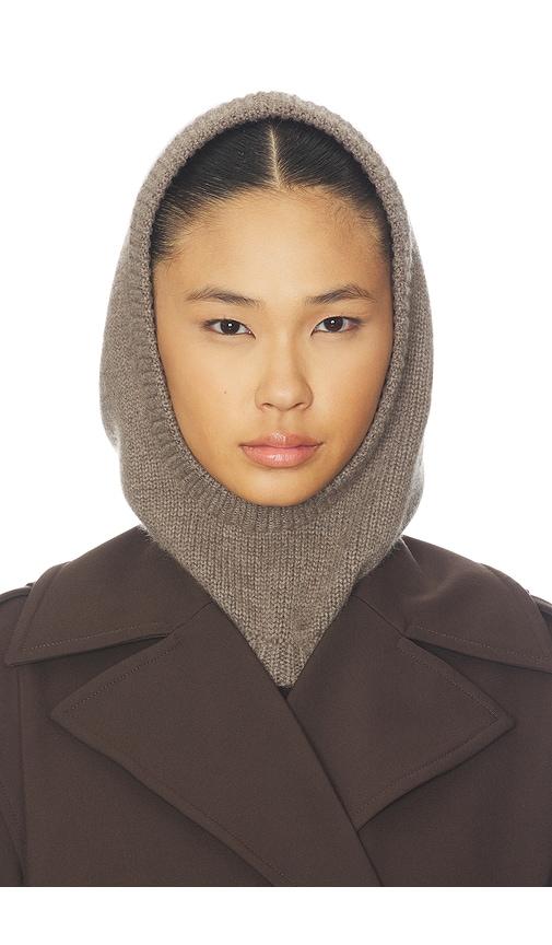 lisa yang astri balaclava in beige.