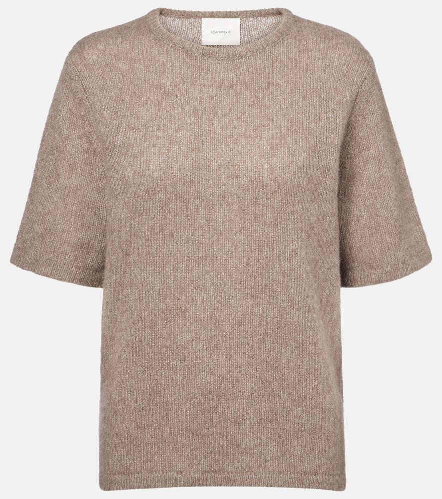 lisa yang cecelia cashmere and silk t-shirt