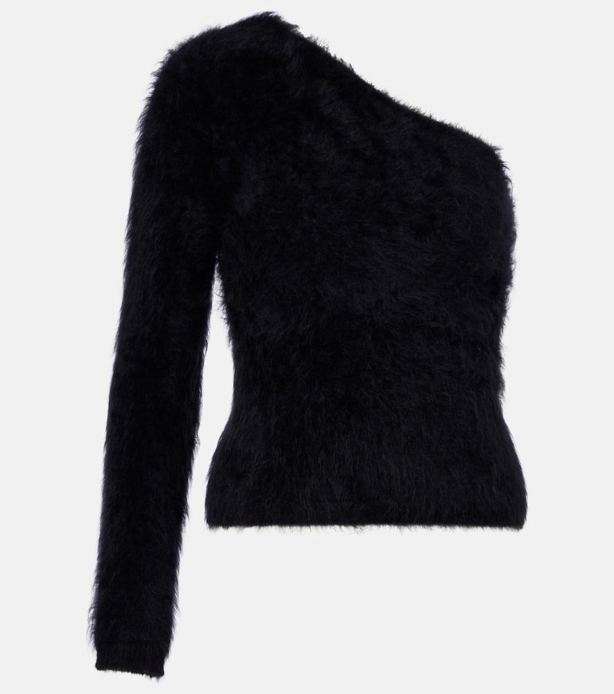 lisa yang dae one-shoulder cashmere top
