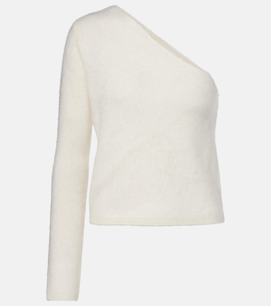 lisa yang dae one-shoulder cashmere top