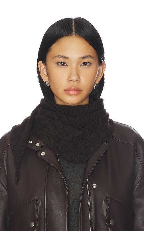 lisa yang florianne scarf in brown.