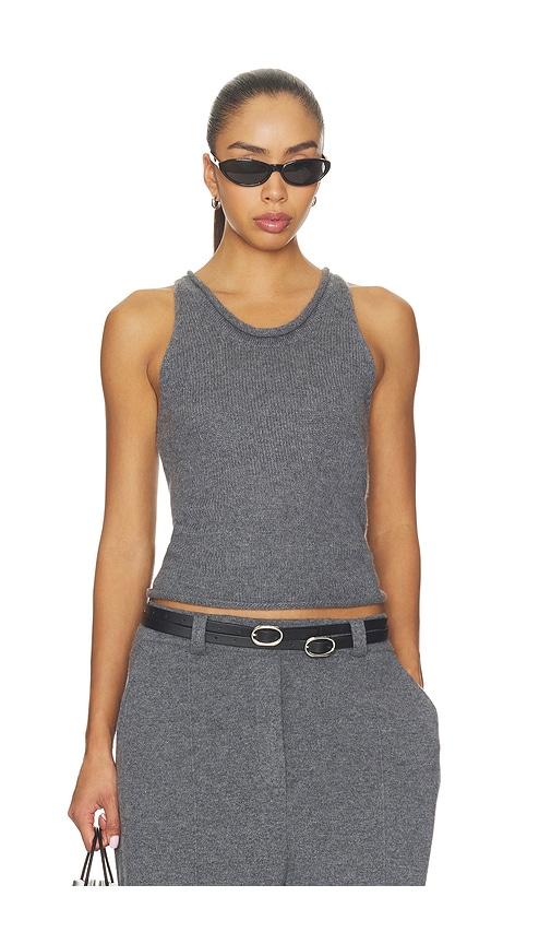 lisa yang hayda top in grey. - size 0 (also in 1, 2)