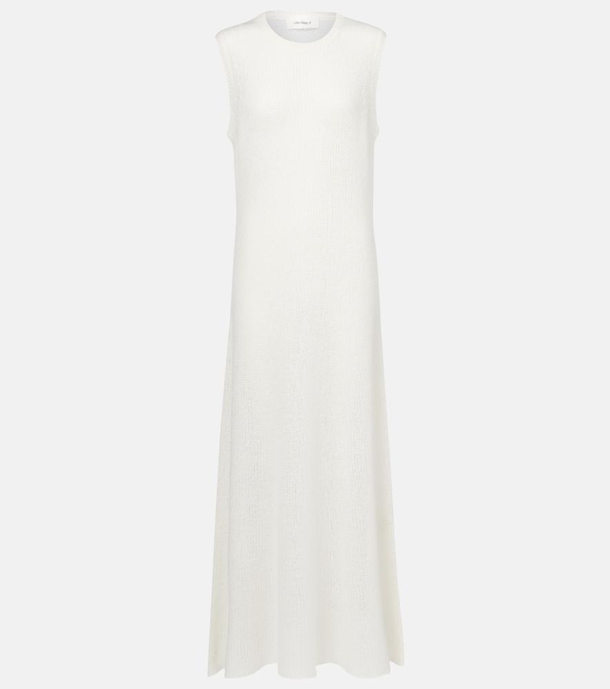 lisa yang madalena cashmere and silk maxi dress