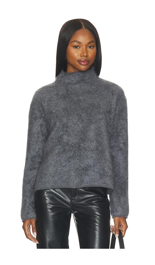 lisa yang sandy brushed sweater in grey. - size 1 (also in 2)