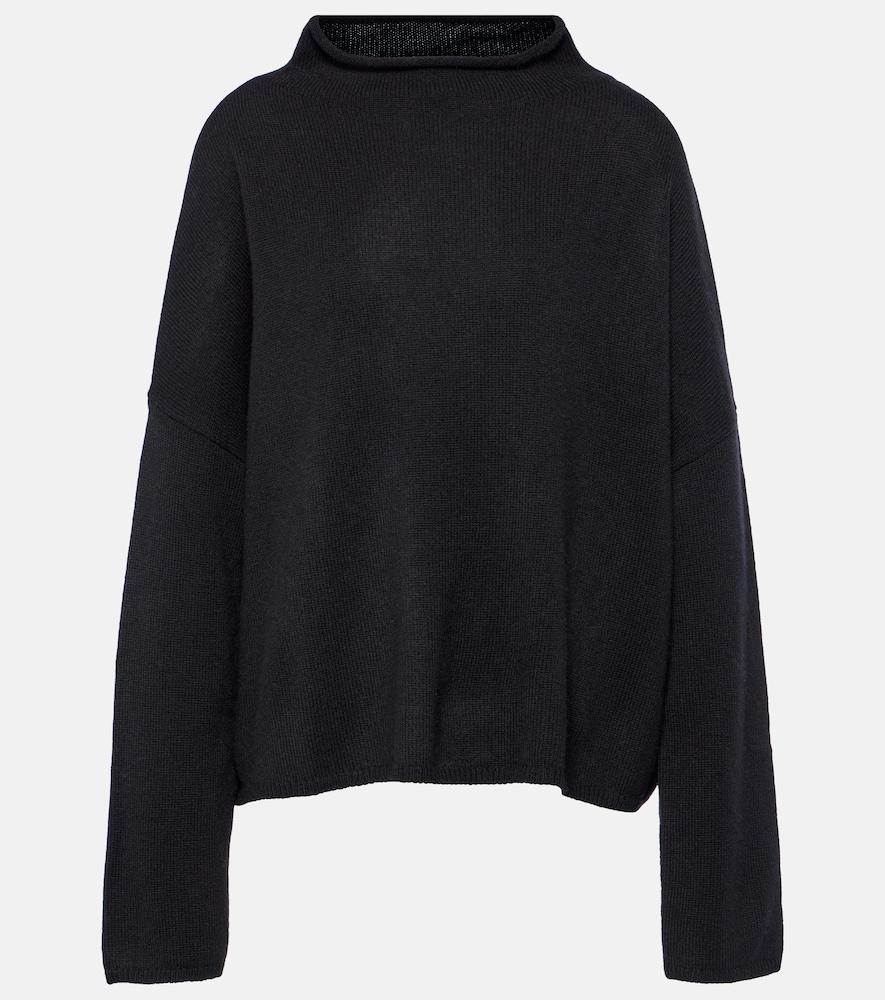 lisa yang sandy cashmere mockneck sweater