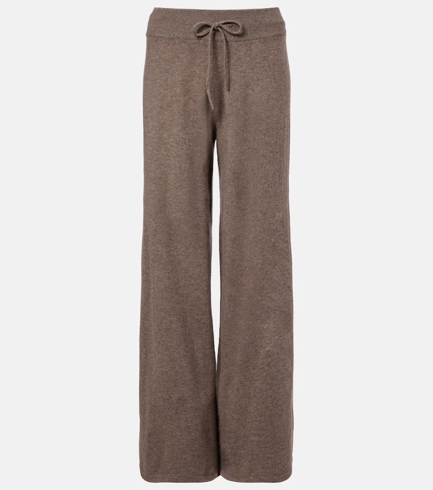 lisa yang sofi cashmere wide-leg pants