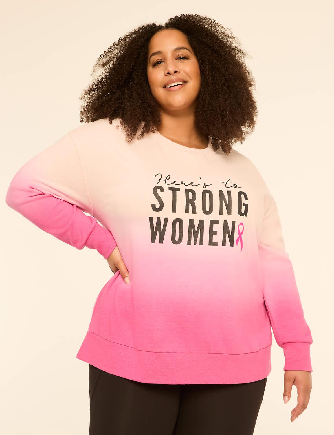 livi bcrf crew-neck sweatshirt