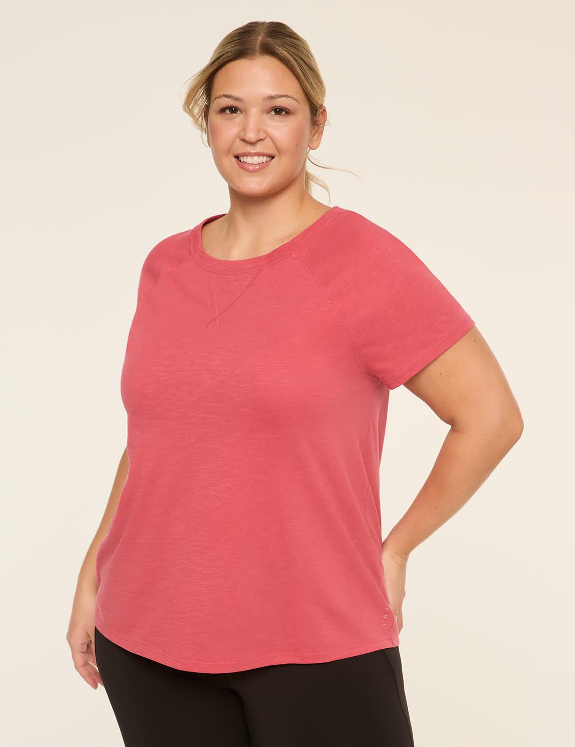 livi crew-neck slub tee
