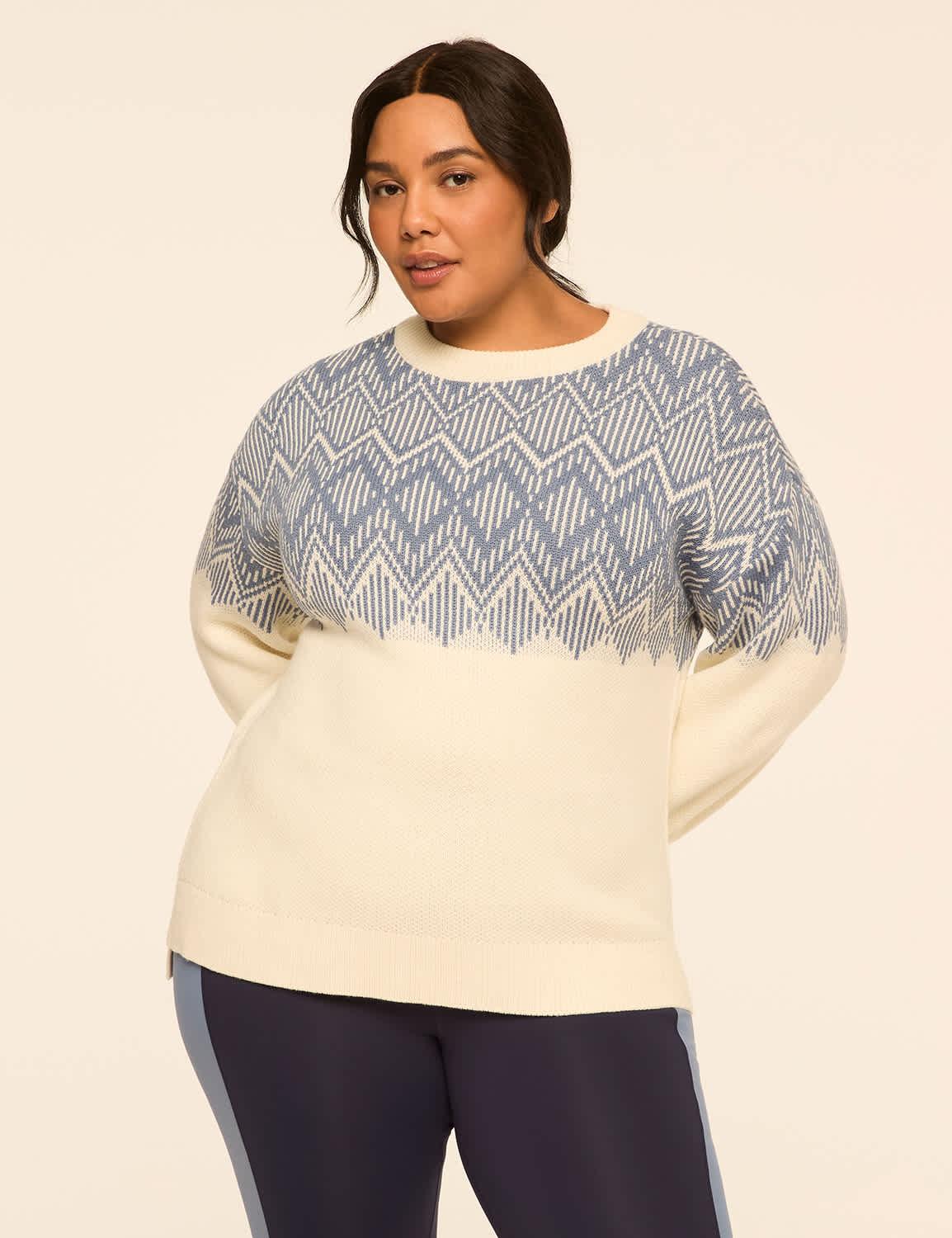 livi fair isle sweater