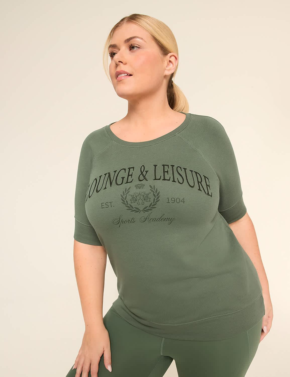 livi french terry graphic sweatshirt