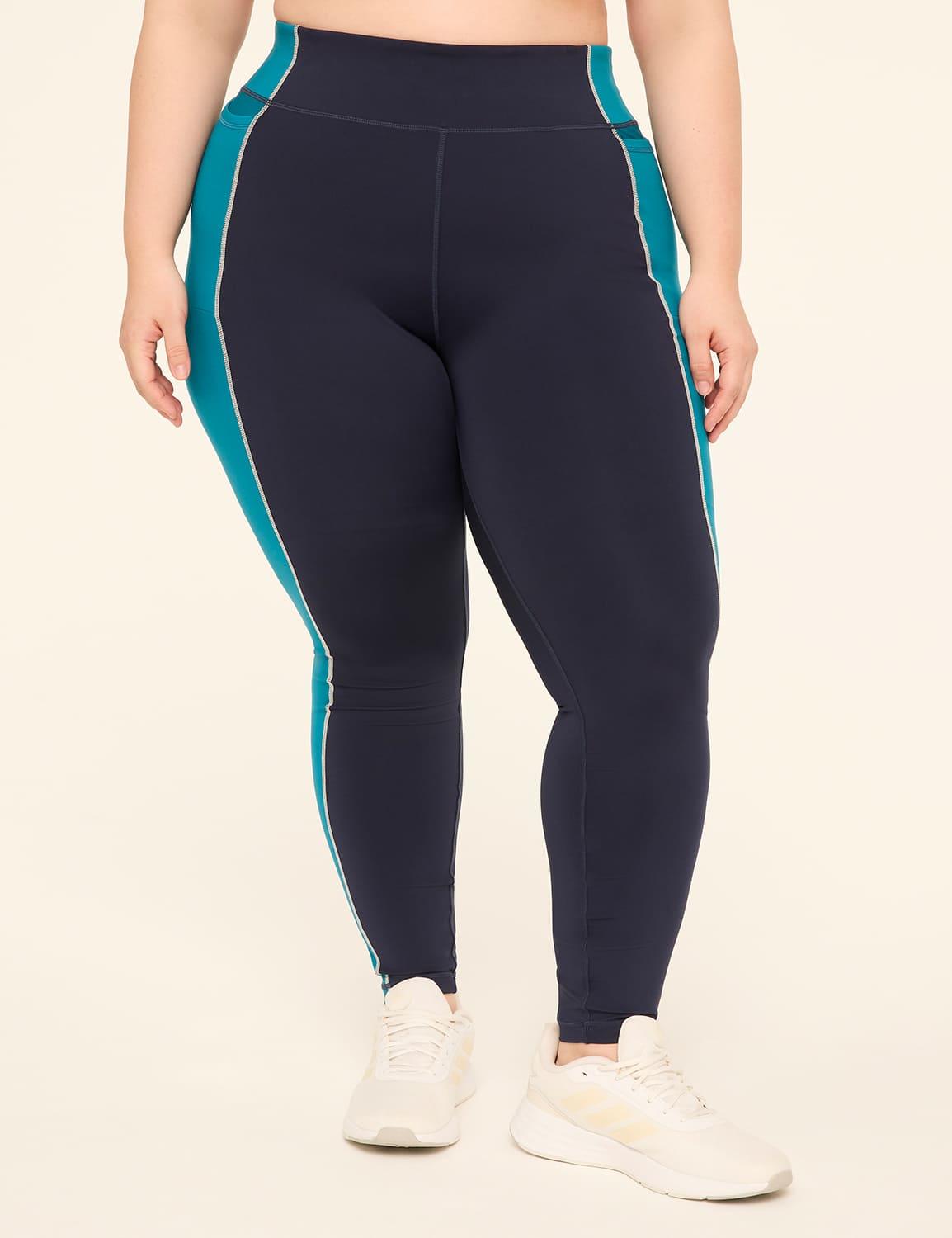 livi go-getter wicking colorblock 7/8 legging