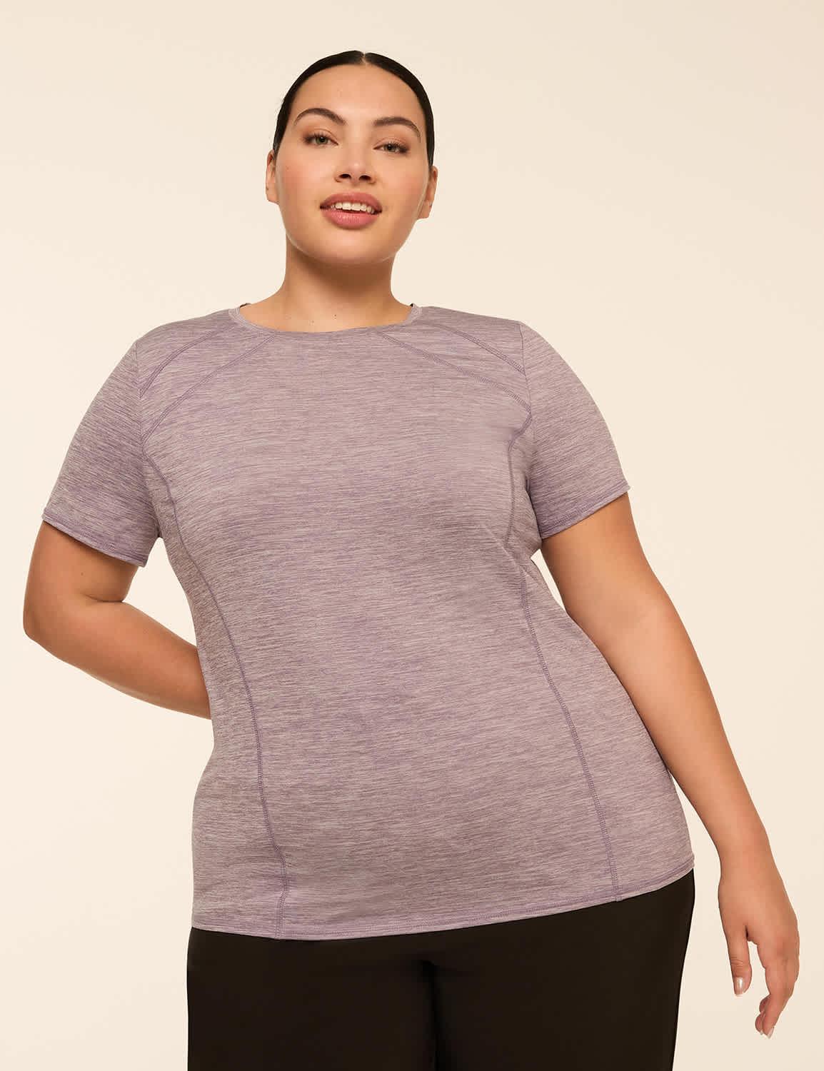 livi go-getter wicking crew-neck performance tee