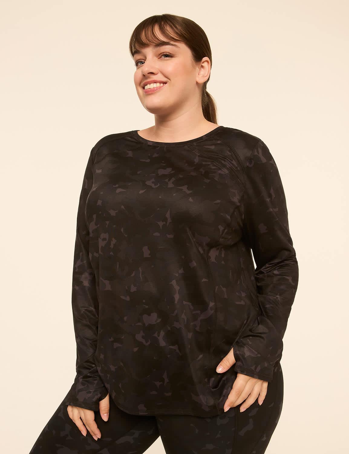 livi go-getter wicking long-sleeve performance tee
