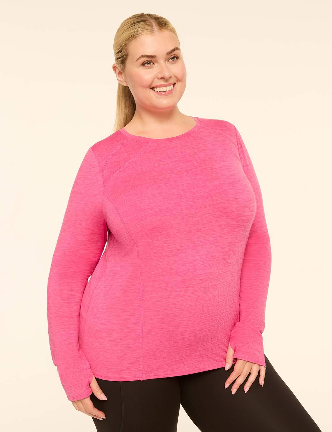 livi go-getter wicking long-sleeve performance tee