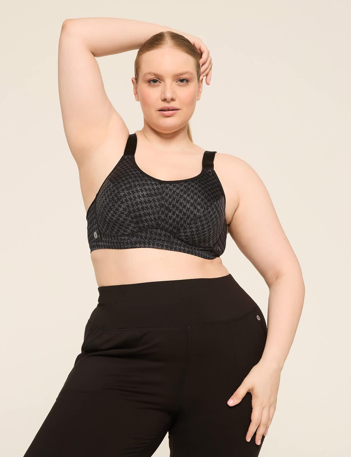 livi high-impact wicking underwire sports bra