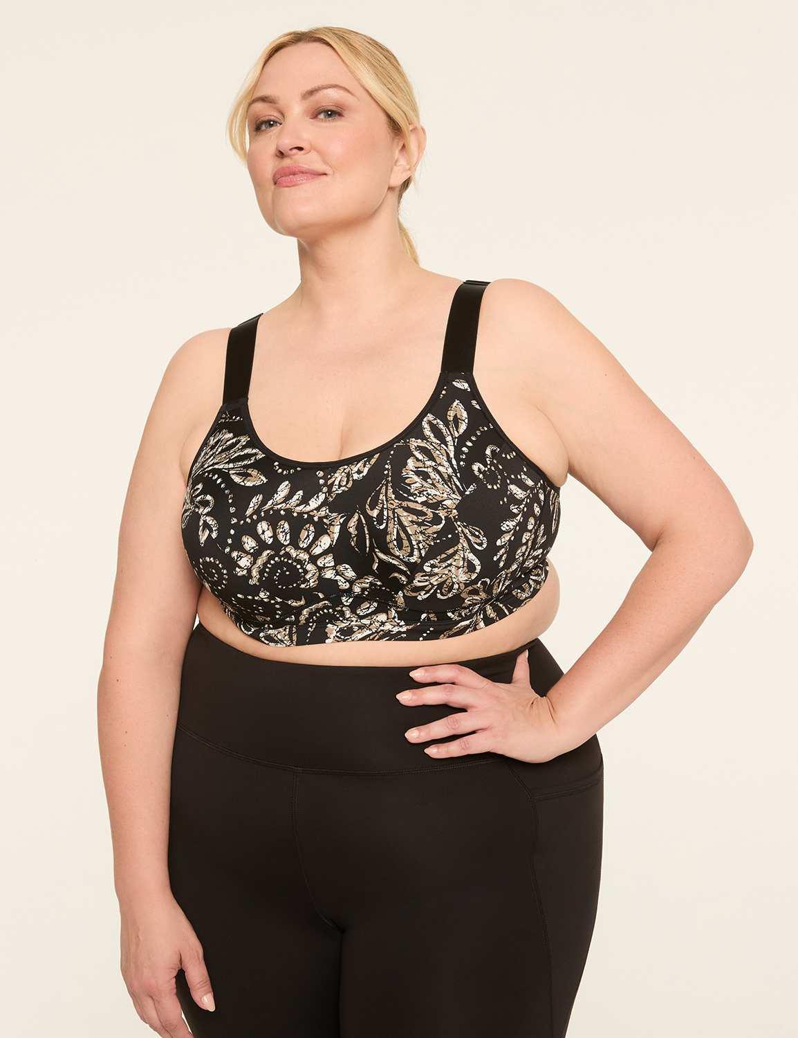 livi high-impact wicking underwire sports bra