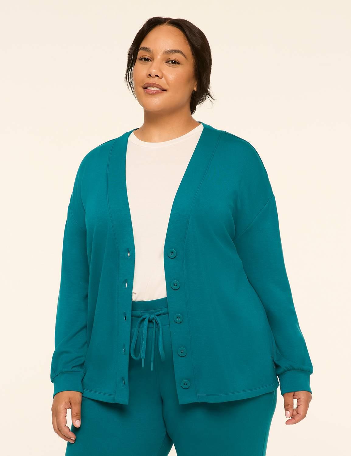 livi journey button-front cardigan