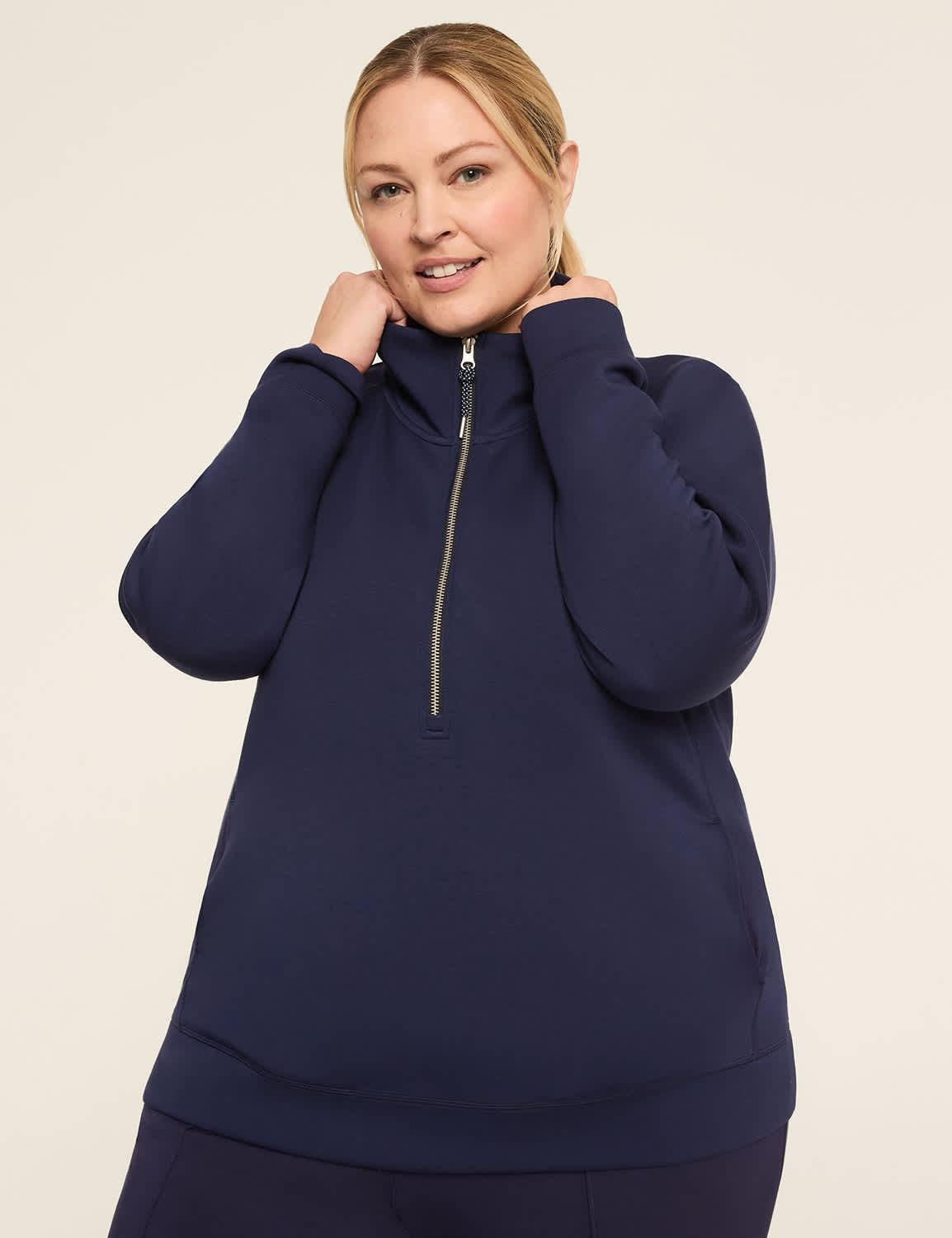 livi journey half-zip sweatshirt