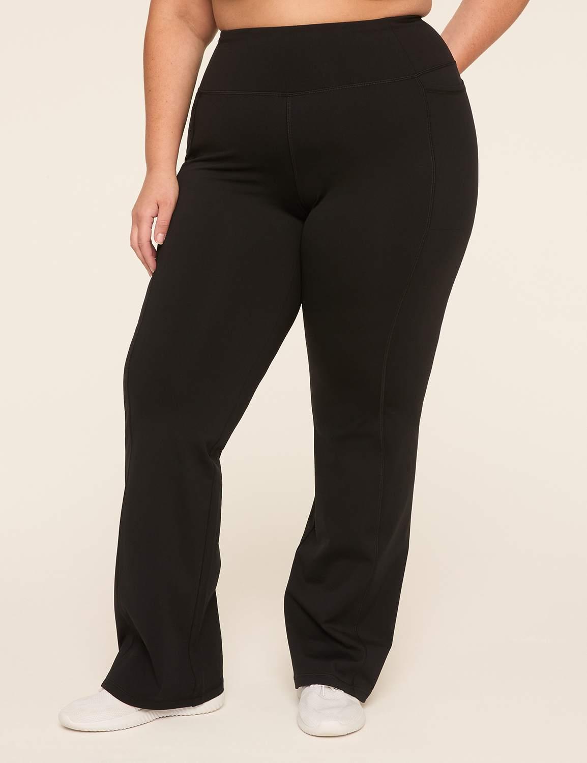 livi knit fleece-lined boot pant
