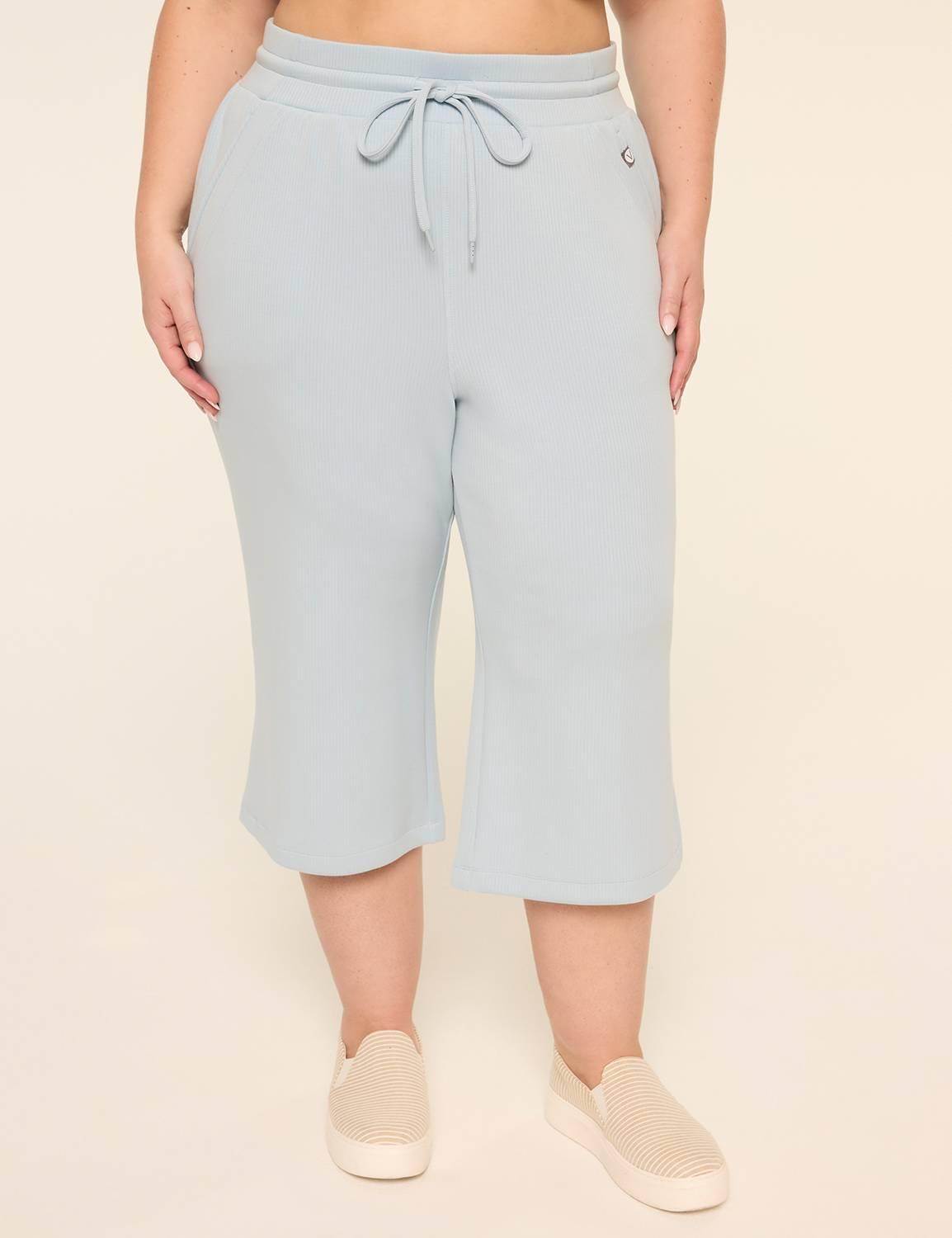 livi ribbed journey relaxed straight crop pant