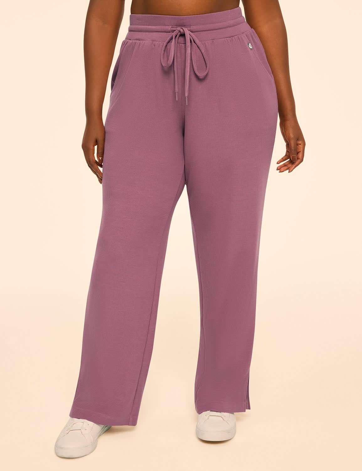 livi ribbed journey relaxed straight pant