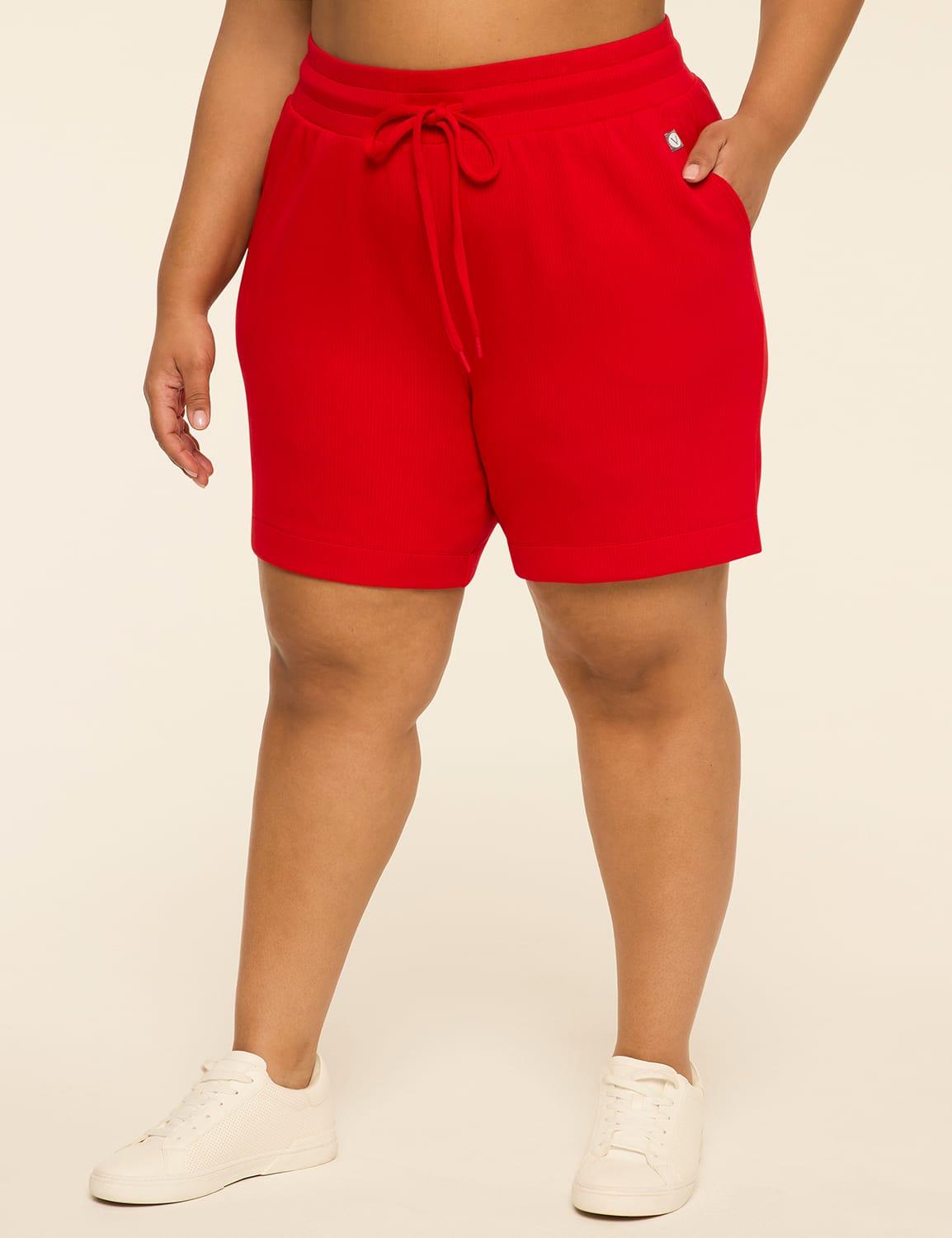 livi ribbed journey short