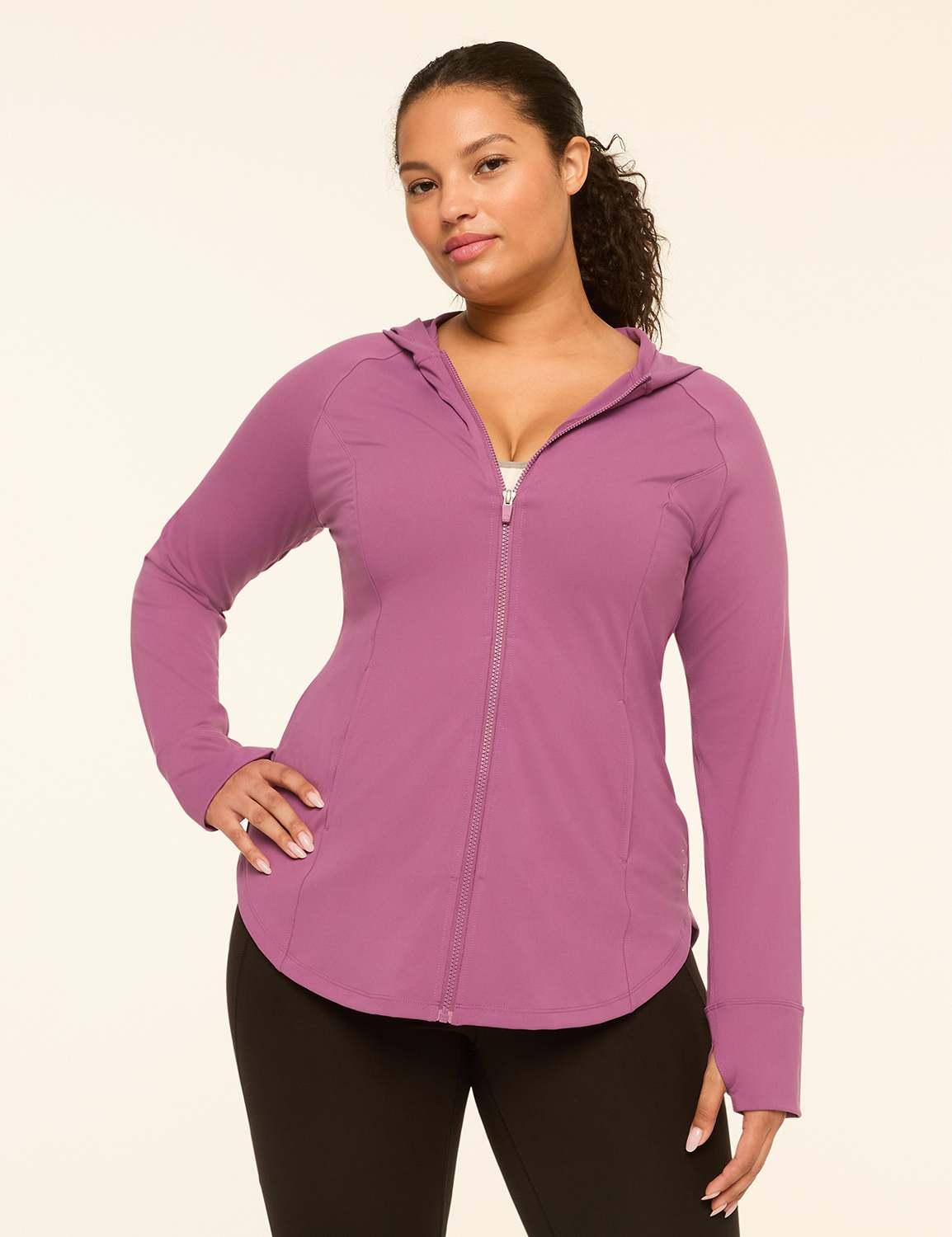 livi soft full-zip hooded jacket