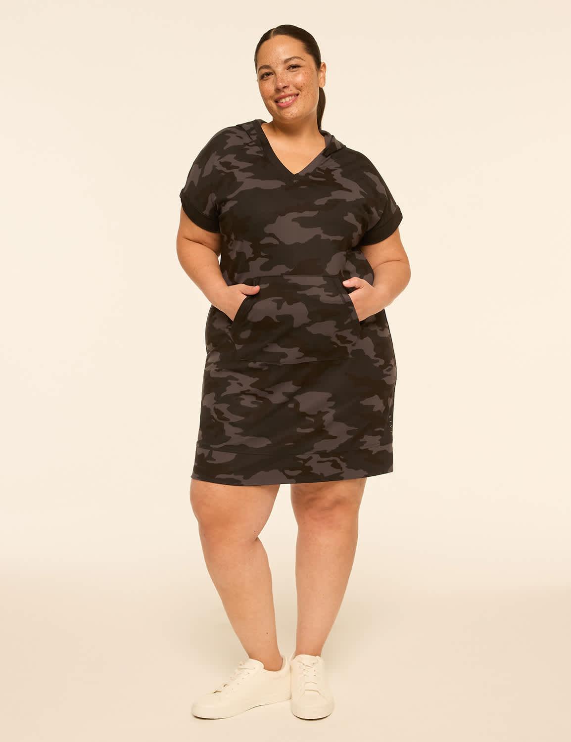 livi soft hooded dress