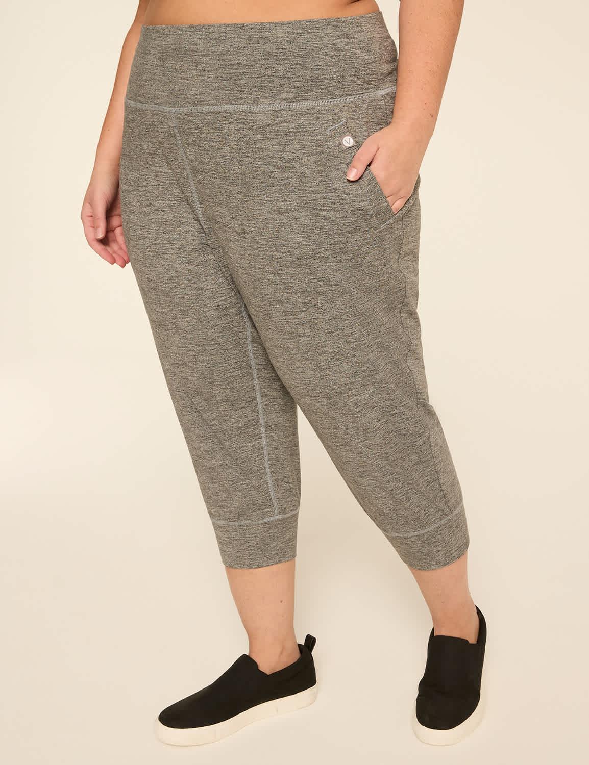 livi soft marled capri jogger