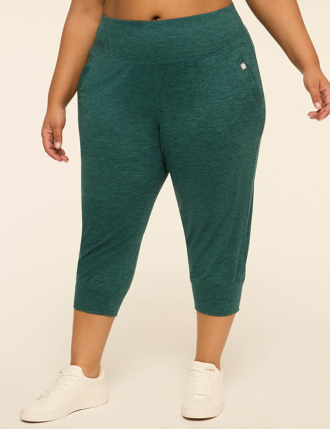 livi soft marled capri jogger