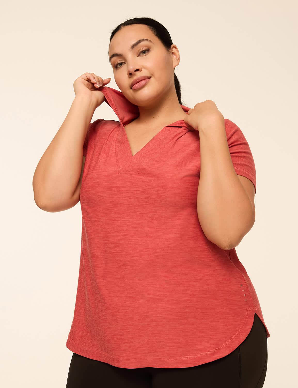 livi soft short-sleeve hoodie