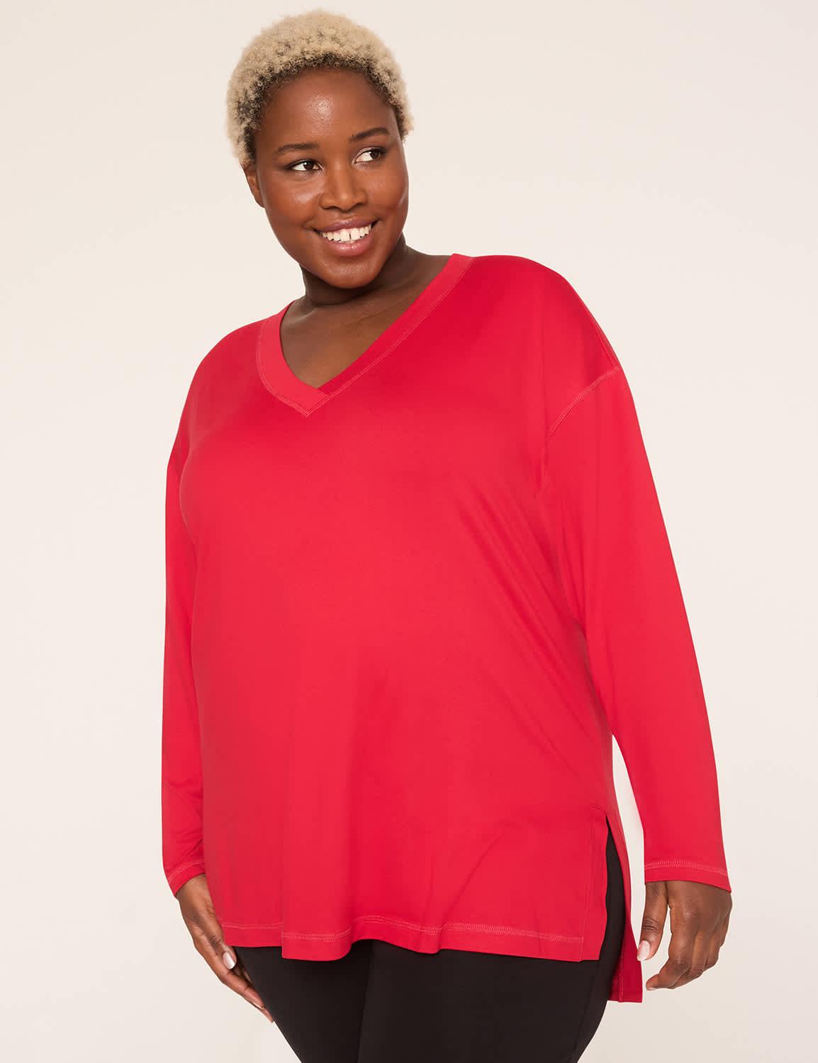 livi soft v-neck tunic