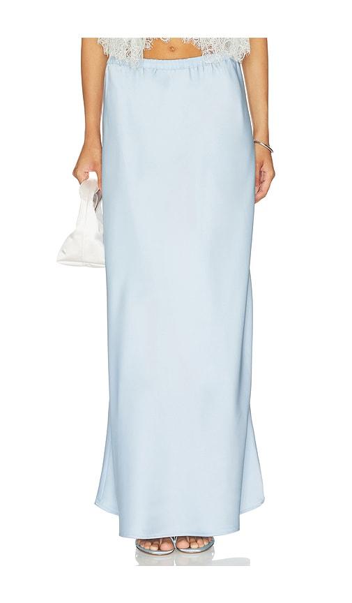 lna brooks skirt in baby blue. - size l (also in s, xs, m)