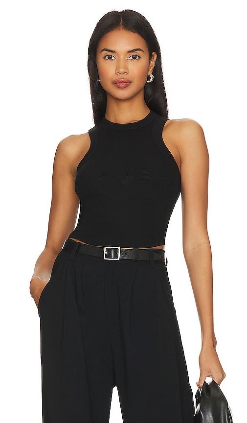 lna detra tank in black. - size l (also in xs)