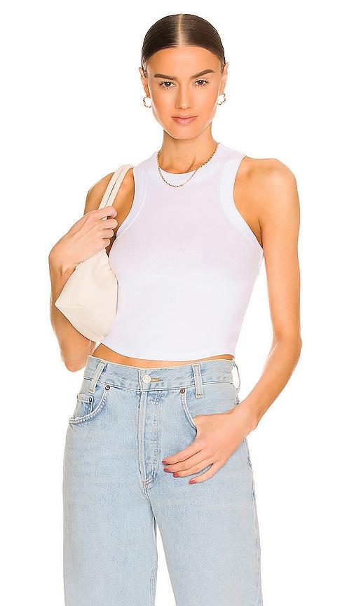 lna detra tank in white. - size l (also in xs, xl)