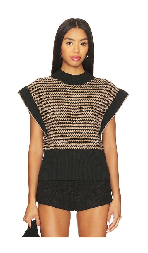 lna ellisa sleeveless sweater in beige. - size l (also in m)