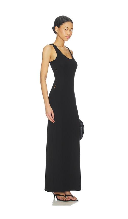 lna wade maxi dress in black. - size m (also in s)