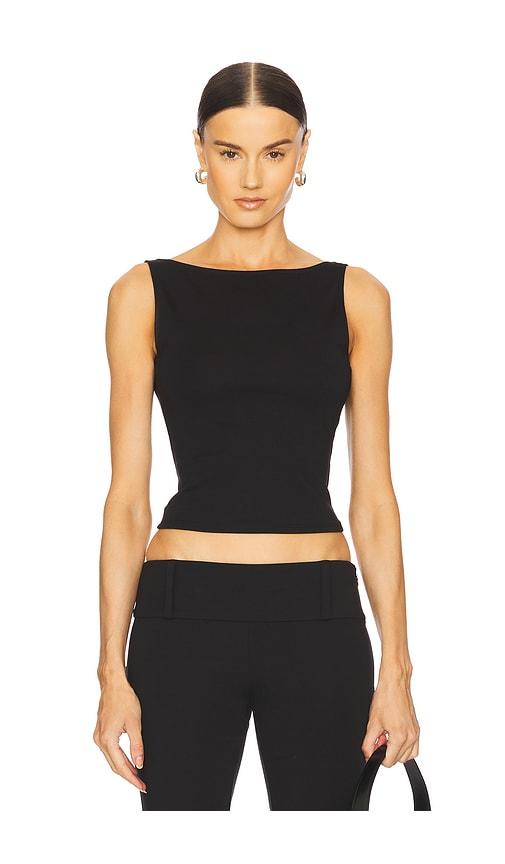 loba chloe top in black. - size l (also in m, xl)