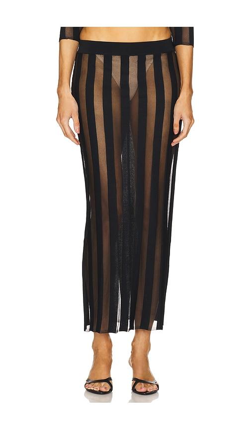 loba ignacia skirt in black. - size m (also in xs)