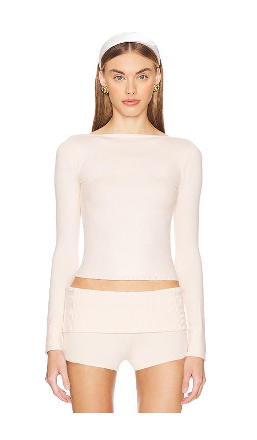 loba kristhel sweater in pink. - size l (also in m)