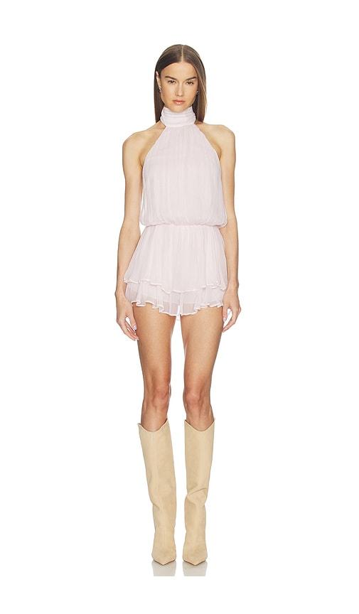 loba lucia mini romper in pink. - size l (also in m, xl)