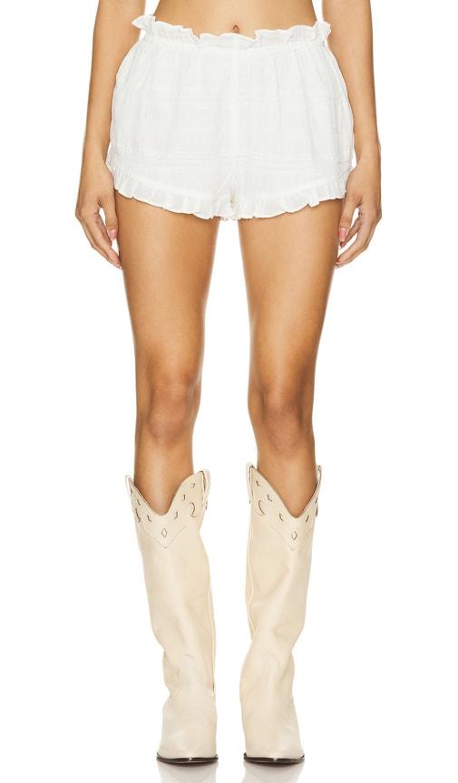 loba martina bloomer short in ivory. - size xl (also in xs)