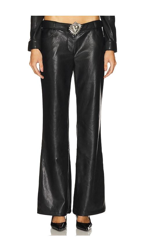 loba sagrada low rise pants in black. - size m (also in xl)