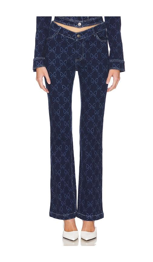 loba tulipania jeans in denim-dark. - size l (also in s)