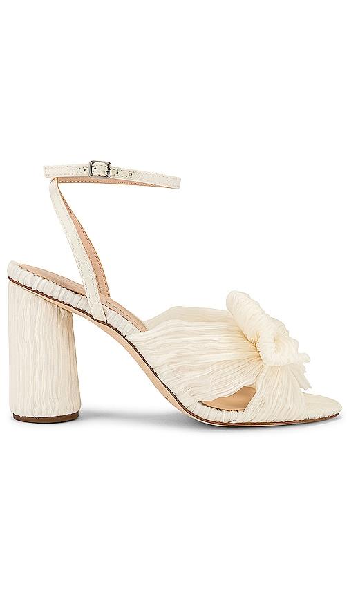 loeffler randall camellia pleated bow heel in white. - size 10 (also in 5, 6, 6.5, 7, 7.5, 8, 8.5, 9)