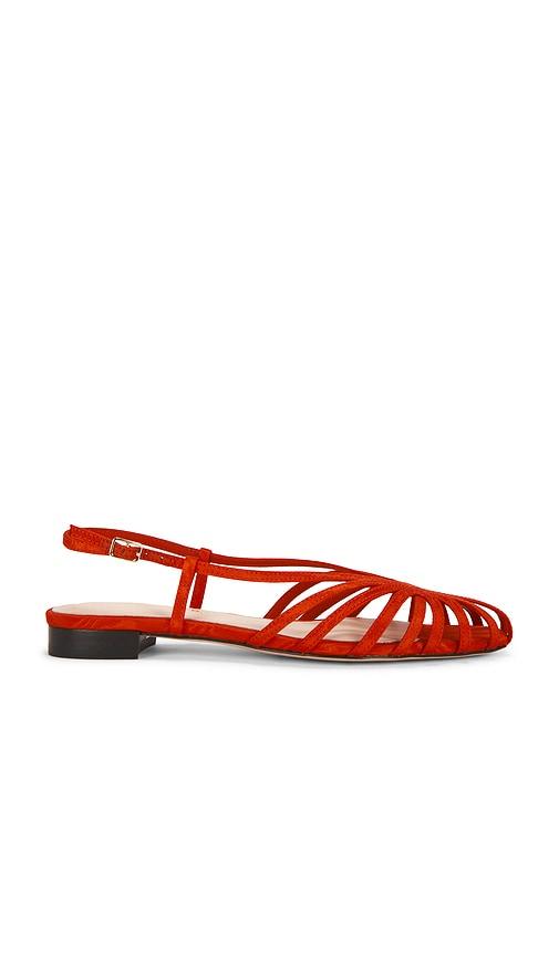 loeffler randall devon slingback sandal in red. - size 7 (also in 8)